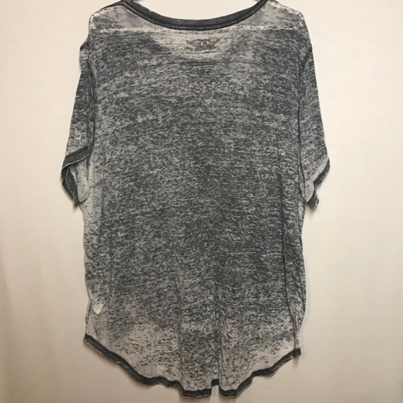 Aerosmith Burnout Distressed hi-Lo T-Shirt 2X - Picture 2 of 7